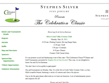 Tablet Screenshot of celebrationclassic.org